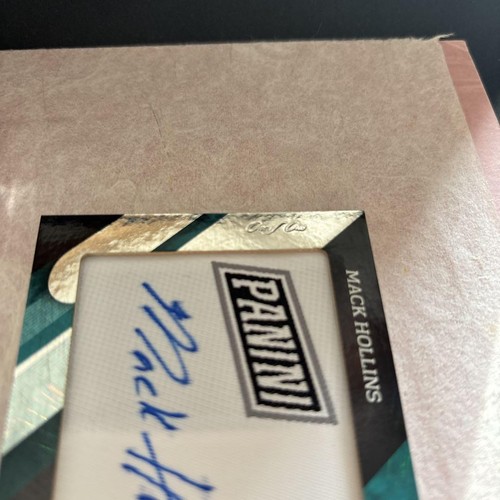 2018 Panini The National Mack Hollins Philadelphia Eagles Patch Auto #MH - Picture 23 of 24