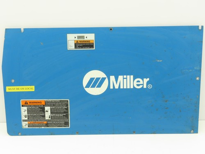 #ad #ad Miller Invision 456MP Side Panel Cover Left Hand Blue Welding Parts 190 271 $99.99