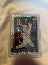 2025 Topps Chrome Update Series - Zac Veen #USC28 X-Fractor (RC)