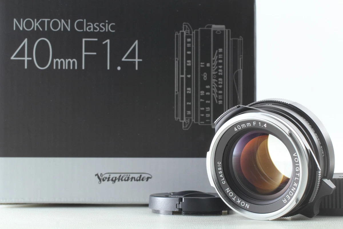 Voigtländer f/1.4 Lenses 40mm Focal for sale - eBay