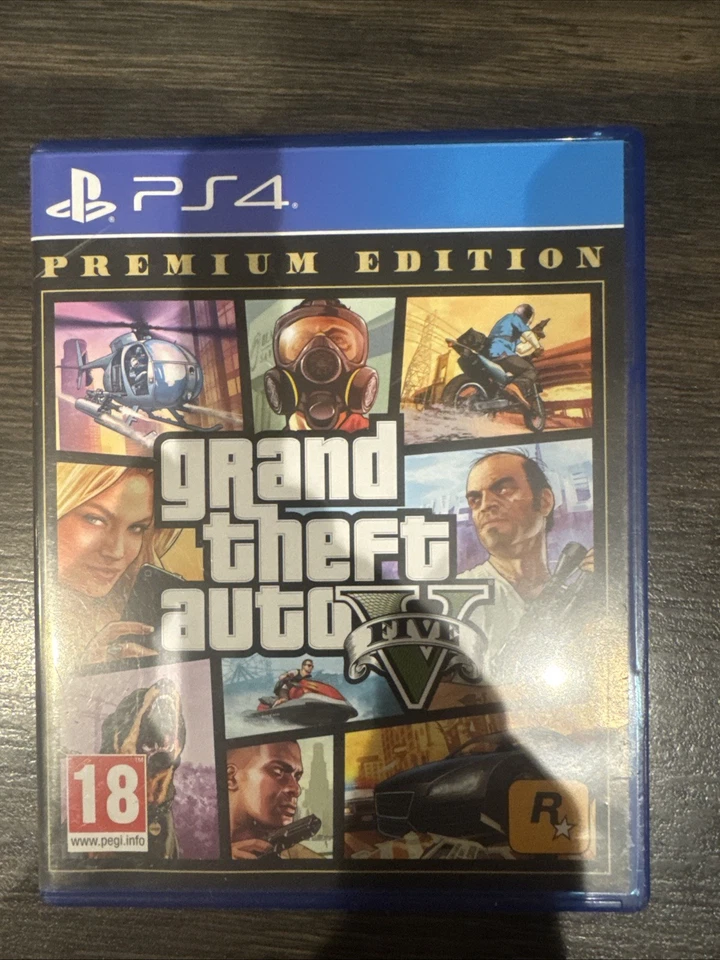 Grand Theft Auto V  (Sony PlayStation 4, 2019) With Map, photo 1 of 3