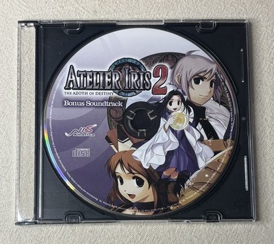 Atelier Iris 2 The Azoth of Destiny Bonus Soundtrack Rare Promo PS2