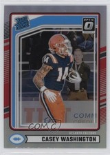 2024 Panini Donruss Rated Rookie Optic Preview Holo Prizm Casey Washington 0c4