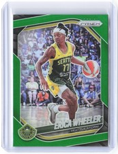 2025 Panini WNBA Prizm Erica Wheeler #125 Green Seattle Storm