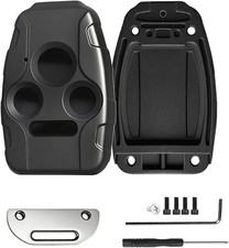 Key Fob Cover Shell Compatible with Honda Accord 2003-2012,Civic EX 2006-2013,Pi