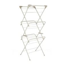 Image of Salter 3-Tier Clothes Airer 15m Drying Rack Strong Foldable Laundry Warm Harmony