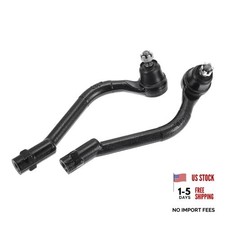 2pcs Front Outer Tie Rod Ends Kit Suspension Steering Tie Rod End for Kia