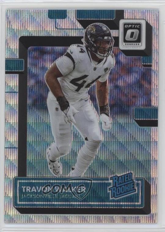 2022 Panini Donruss Optic Rated Rookie Wave Prizm 38/300 Travon Walker #225 11yh