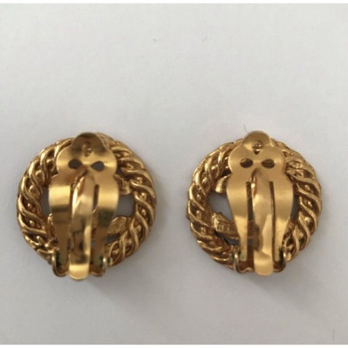 Excellent condition CHANEL vintage earrings Coco mark - Picture 4 of 4