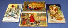 50 VINTAGE SANTA CLAUS CHRISTMAS HOLIDAY POSTCARDS