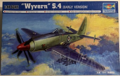Trumpeter 02843 ''Wyvern'' S.4 (Early Version) 1:48