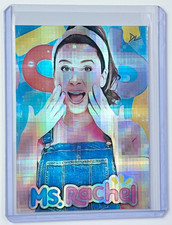 Ms. Rachel Limited Edition Artist Signed "Youtube Icon" Refractor Card 1/1