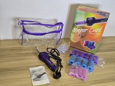 Vintage Morphy Richards Vapor Curl Steam Styler With Rollers Unused Boxed. Rare.