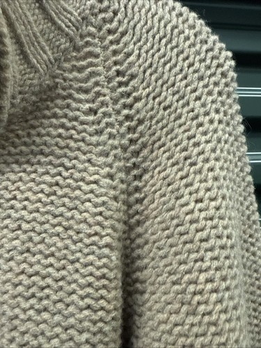 Jack & Jones Strickjacke mit Zopfmuster Damen XL schwerer Pullover 100% Wolle - Bild 4 von 10