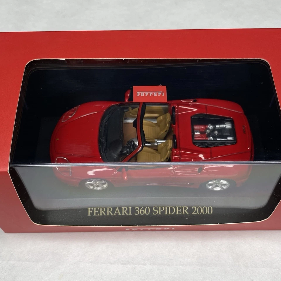 IXO Hotwheels 2000 Ferrari 360 Spider Red 1/43 Scale FER008 - Image 2 of 4