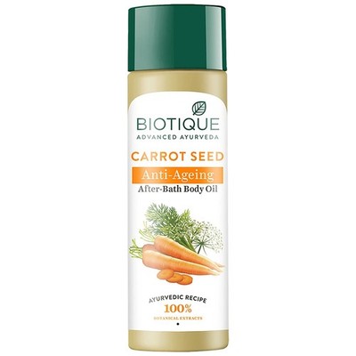 Biotique Karottensamen Anti Aging After Bath Körperöl 120ml
