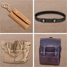 200 Pieces (50 Sets) 15MM Snap Fastener Kit 5/8 inches (15mm) Snap Button Sna...