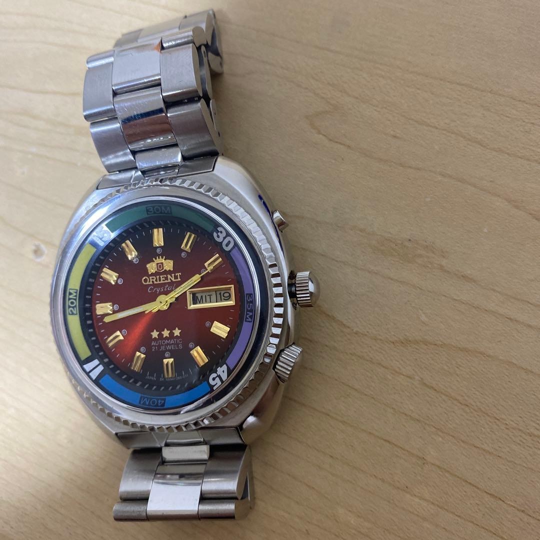 Orient Crystal Automatic Wristwatch Timepiece Req… - image 2