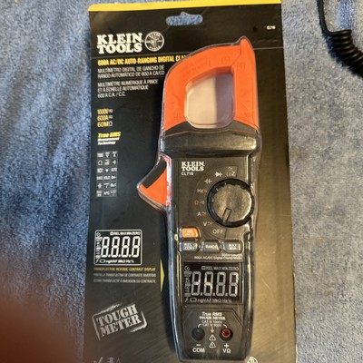KLEIN TOOLS CL710 AC/DC Auto Ranging Digital Clamp Meter 600A