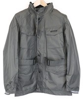 Tucano Urbano Neue Tucanji Herrenjacke IT48 Graue Motowindbreaker Atmungsaktiv
