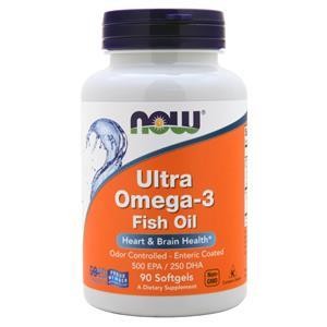 Now Ultra Omega-3 Fish Oil  90 sgels