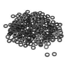 Nylon Rondelle Plate M3 Vis Boulon 6mm OD 1mm épais 300Pcs