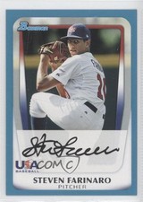 2011 Bowman Draft Prospects Blue 471/499 Steven Farinaro #BDPP98 1c6