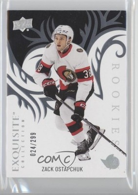 2024-25 Upper Deck Ice Exquisite Collection Rookies /299 Zack Ostapchuk RC 6o3