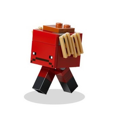 LEGO Minecraft - Strider - Figur Minifigur Schreiter Wither Nether Battle 21590