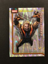 2026 Topps Chrome Marvel Sabretooth #144 RayWave Refractor