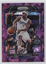 2021-22 Panini Prizm Purple Ice Prizm 94/149 Rajon Rondo #104 7eo
