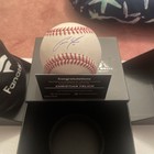 Christian Yelich Signed Baseball Milwaukee Brewers Fanatics MLB Authentic — photo 2