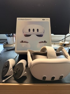 Meta Quest 3 512GB VR Headset - Open Box, Unused.