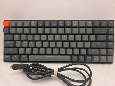 Keychron K2 Wireless Mechanical Keyboard Gray/Orange QWERTY English K2A3