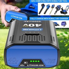 40V 6.0 Ah For Kobalt 40V MAX Extended Run Li-Ion Battery KB440-03 KB540-06 New