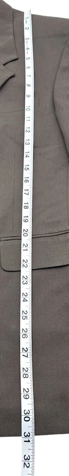 Bruno Baldini 100% Wool Mens Green Blazer Sport Coat Casual Jacket Size 38R  - Imagem 4 de 4