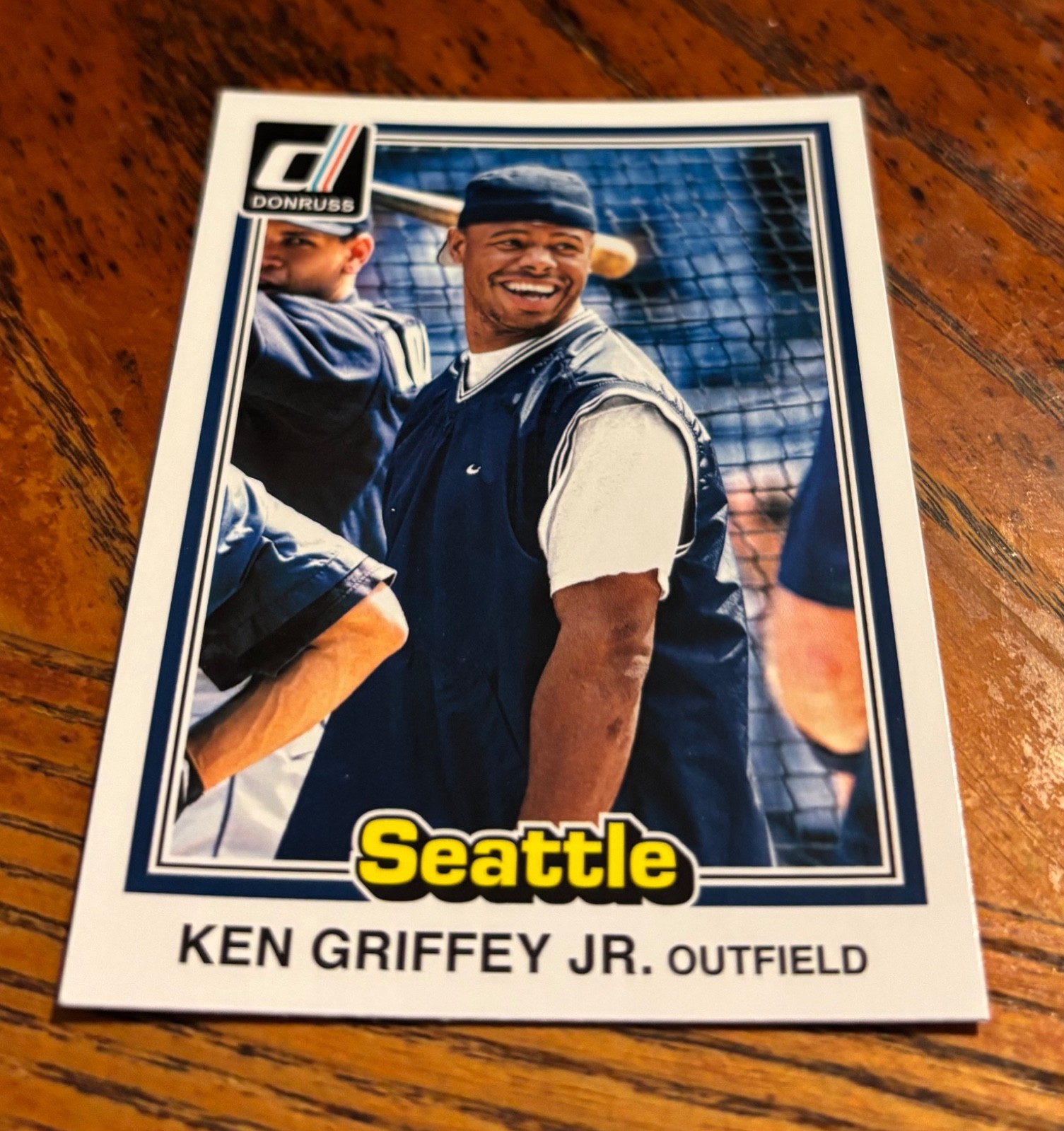 Ken Griffey Jr. #244 Baseball Cards 2015 Donruss trading card — raw and PSA graded price guide