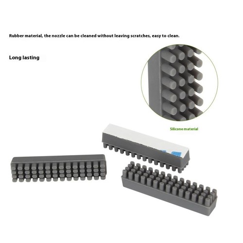 3/6Pcs For Bambu Lab A1/A1 Mini Nozzle Silicone Brush 3D Printer Nozzle Clea_sh