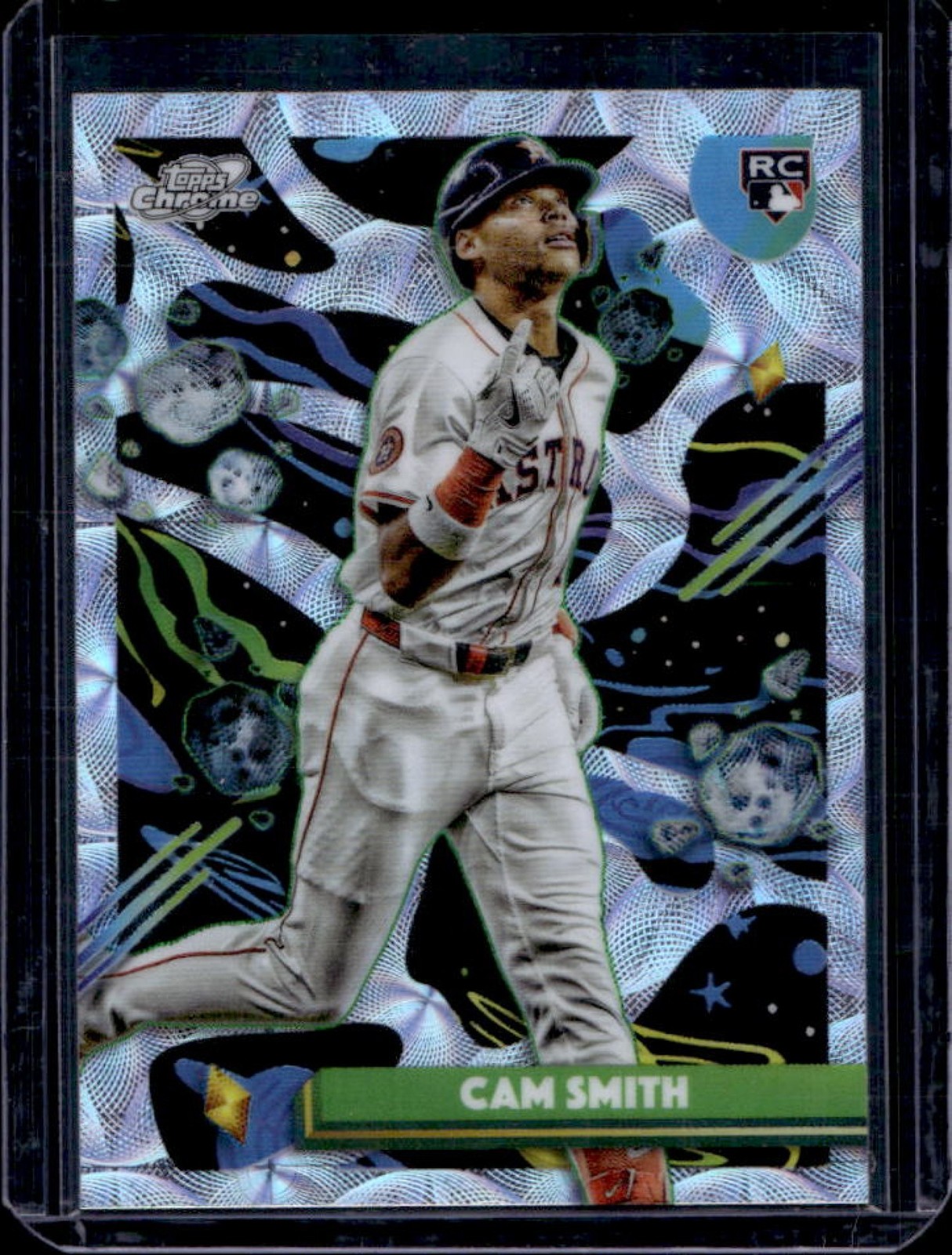 2025 Topps Cosmic Chrome Cam Smith RC Nucleus Refractor #166 Astros