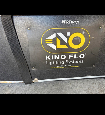 Kino Flo Transportkoffer schwarz mit Tragegurt, Mehrzweck-Case