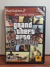 Grand Theft Auto: San Andreas PlayStation 2, 2004 CIB, OEM 8mb Memory Card