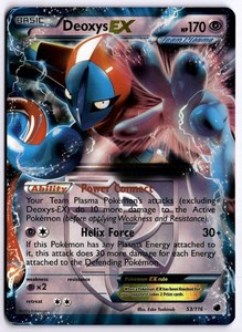 deoxys ex pokemon card value Deoxys (5/110) (Delta Species) [EX: Holon Phantoms] Moderately Played Holofoil main image 1