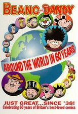 Around the world in 60 years with The beano and The dandy FREE Shipping, Save £s