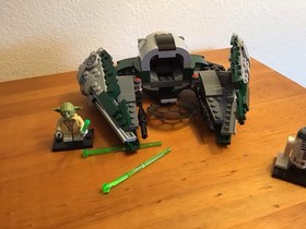 LEGO Yoda's Jedi Starfighter (75168) + 9675 Sebulba&rsquo;s Podracer & Tatooine