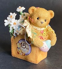 CHERISHED TEDDIES BEAR 4007738  Fifteen Years Of Cherished Memories  - Figurine