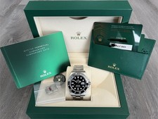 Rolex Submariner 126610LN Date 41mm Black Ceramic - Complete Box Papers