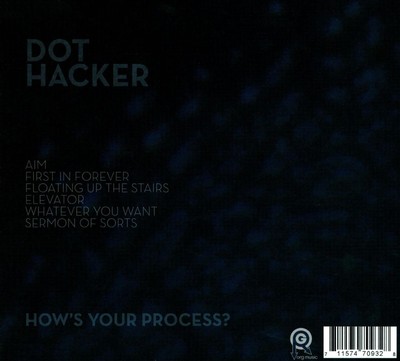 DOT HACKER HOW'S YOUR PROCESS? (WORK) NEW CD