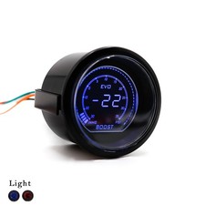 2 52mm Evo Auto Car Digital Turbo Boost Gauge Psi Meter Sensor Pressure Kit 2 52mm Evo Auto Car Digital Turbo Boost Gauge Psi Meter Sensor Pressure Kit