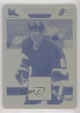 2021-22 Leaf Pro Set Blaster Printing Plate Yellow 1/1 Igor Larionov HOF 0c3