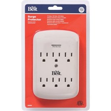 Do it Best 6-Outlet 15A Gray Surge Tap LA-9A-2 SIM Supply, Inc. LA-9A-2